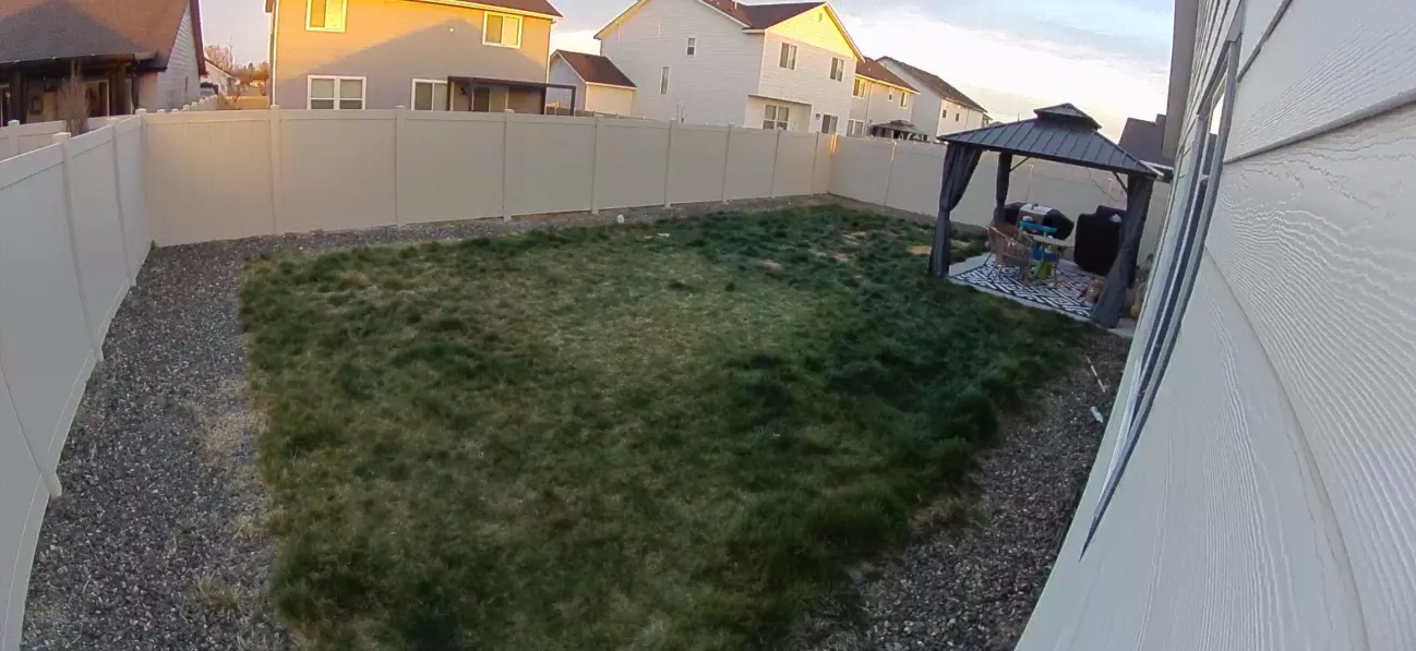 Backyard Before Sod Install